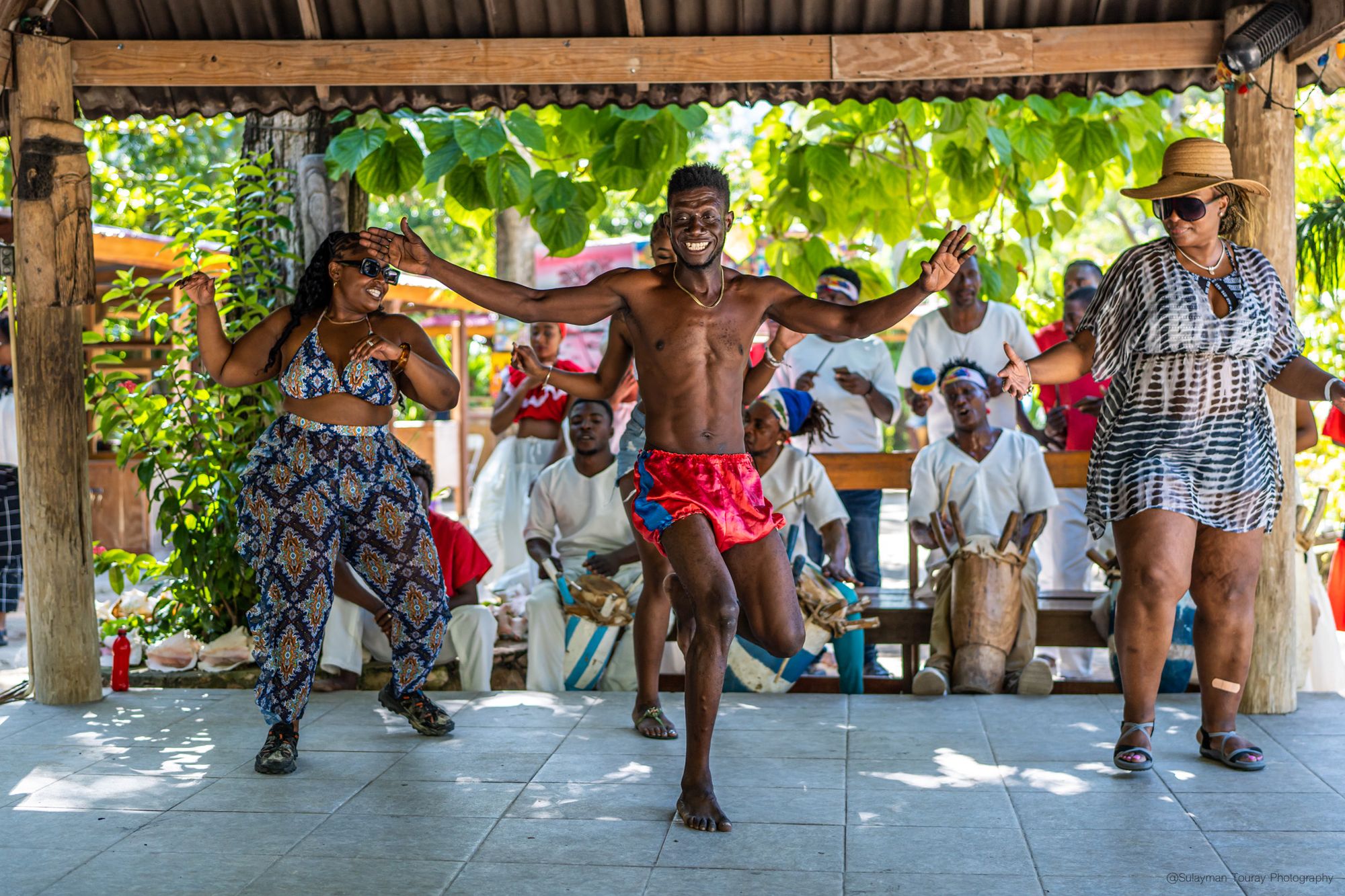 Fun With Remote - Haitian Villagers